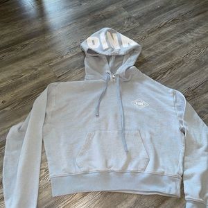 Cropped VS pink hoodie. Size small.